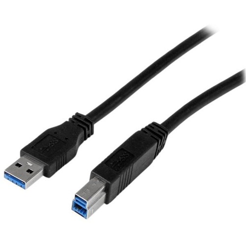 StarTech.com 1m (3ft) Certified SuperSpeed USB 3.0 (5Gbps) A To B Cable   M/M 300/500