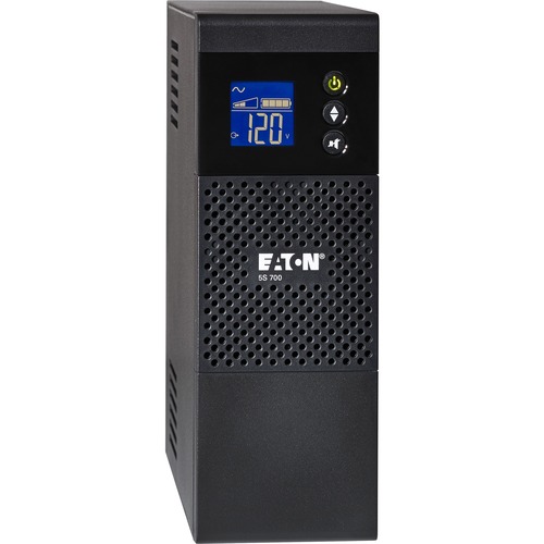 Eaton 5S UPS 700 VA 420 Watt 120V Line Interactive Battery Backup Tower USB LCD 300/500