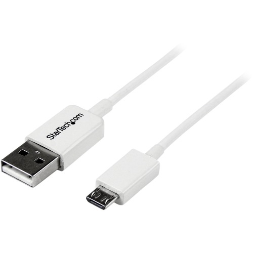 StarTech.com 1m White Micro USB Cable   A To Micro B 300/500