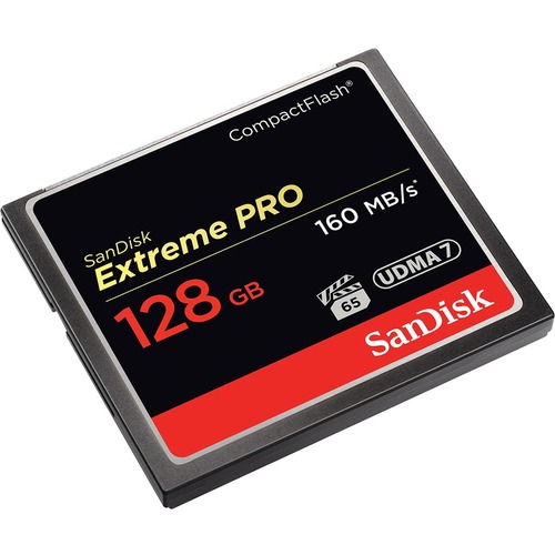 SanDisk Extreme Pro 128 GB CompactFlash 300/500