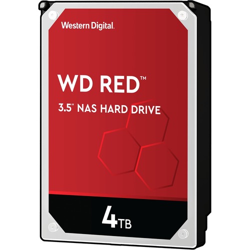WD Red Plus WD40EFRX 4 TB Hard Drive   3.5" Internal   SATA (SATA/600) 300/500