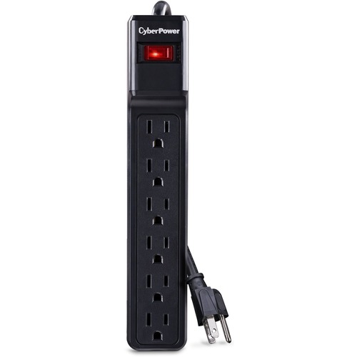 CyberPower CSB606 Essential 6   Outlet Surge With 900 J 300/500