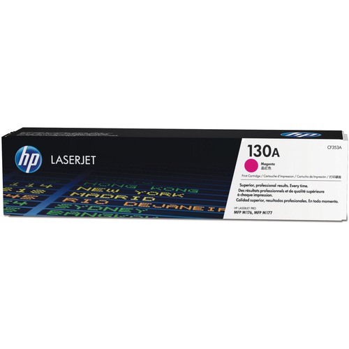 HP 130A Magenta Toner Cartridge | Works With HP Color LaserJet Pro MFP M176, M177 Series | CF353A 300/500