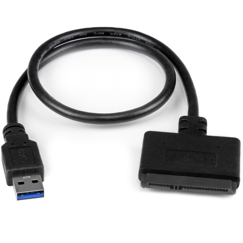 StarTech.com USB 3.0 To 2.5" SATA III Hard Drive Adapter Cable W/ UASP   SATA To USB 3.0 Converter For SSD / HDD 300/500