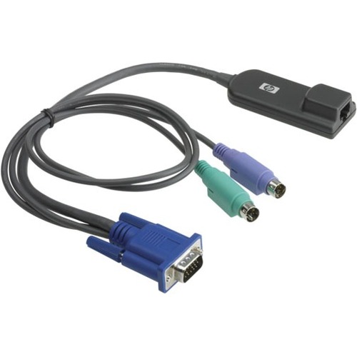 HPE KVM Console USB 2.0 Virtual Media CAC Interface Adapter 300/500