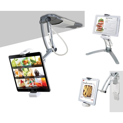 CTA Digital PAD KMS 2 In 1 Kitchen Mount Stand For IPad And Tablets 300/500