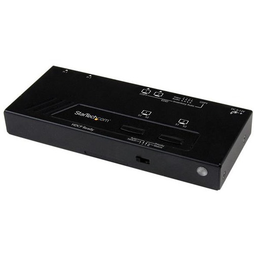 StarTech.com 2X2 HDMI Matrix Switch W/ Automatic And Priority Switching &acirc;&euro;" 1080p 300/500