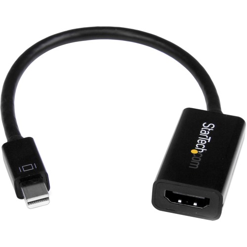 StarTech.com Mini DisplayPort To HDMI Adapter, Active Mini DP To HDMI Video Converter For Monitor/Display, 4K 30Hz, MDP To HDMI Adapter 300/500