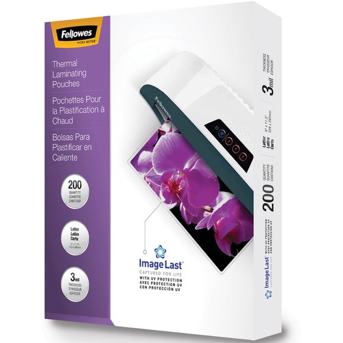 Fellowes ImageLast Jam Free Thermal Laminating Pouches 300/500