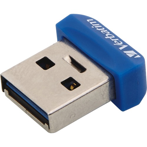 Verbatim 64GB Store 'n' Stay Nano USB 3.0 Flash Drive   Blue 300/500