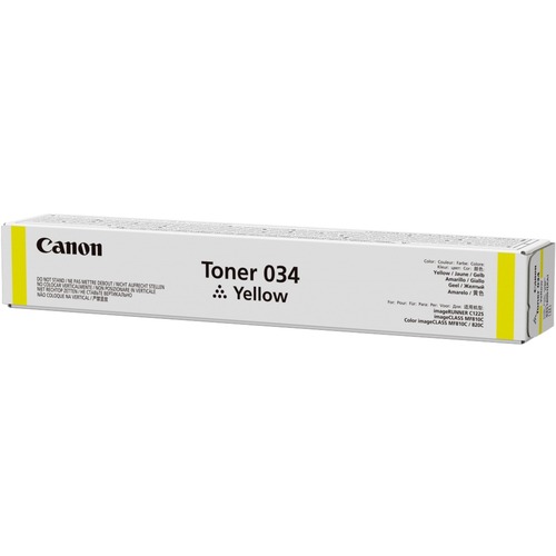 Canon Genuine Toner Cartridge 034 Yellow (9451B001), 1 Pack, For Canon Color ImageCLASS MF810Cdn, MF820Cdn Laser Printer 300/500