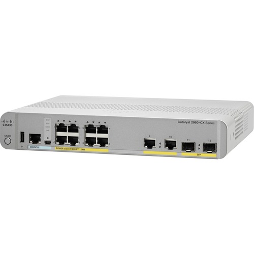 Cisco 2960CX 8PC L Ethernet Switch 300/500