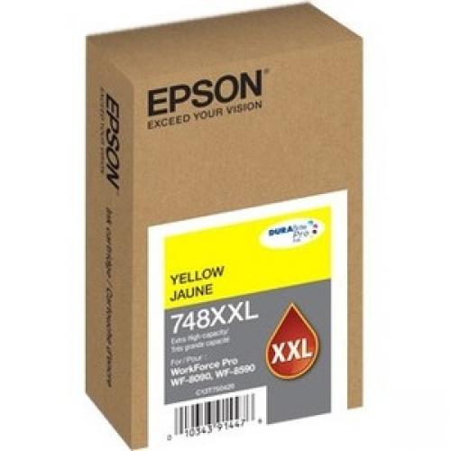 Epson 748 Original Ink Cartridge - Yellow