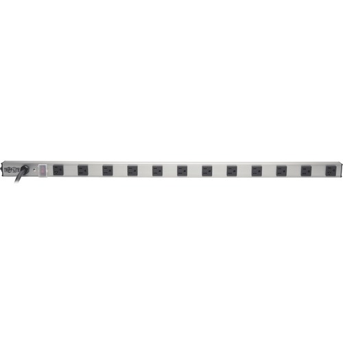 Tripp Lite By Eaton 12 Outlet Power Strip With Surge Protection, (10 15A & 2 20A), 15 Ft. (4.57 M) Cord, 1650 Joules, 36 In. Length 300/500