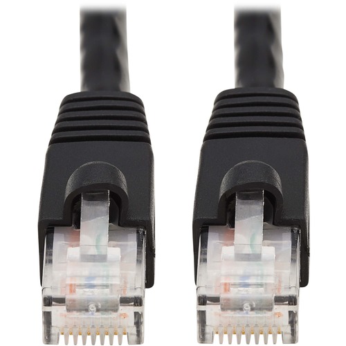 Eaton Tripp Lite Series Cat6a 10G Snagless UTP Ethernet Cable (RJ45 M/M), Black, 10 Ft. (3.05 M) 300/500