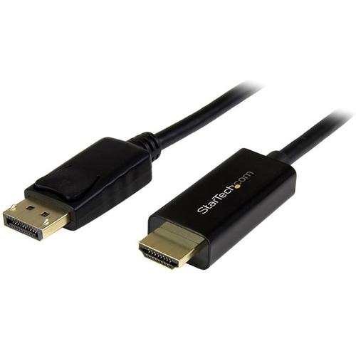 StarTech.com DisplayPort To HDMI Converter Cable   6 Ft (2m)   4K 300/500