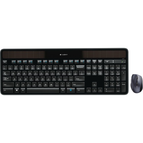 Logitech Wireless Solar Keyboard & Marathon Mouse Combo MK750 300/500