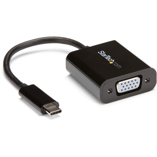 StarTech.com USB C To VGA Adapter   Thunderbolt 3 Compatible   USB C Adapter   USB Type C To VGA Dongle Converter 300/500