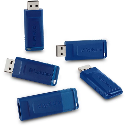 8GB USB Flash Drive   5pk   Blue 300/500