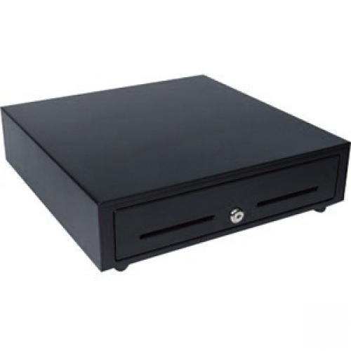 Star Micronics CD3-1313 Value Cash Drawer, Black, 13Wx13D, 4Bill-5Coin - Printer-Driven, Cable Included, 2 Media Slots