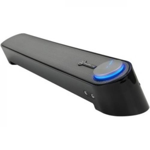 GOgroove SonaVERSE Sound Bar Speaker - 6 W RMS - Black