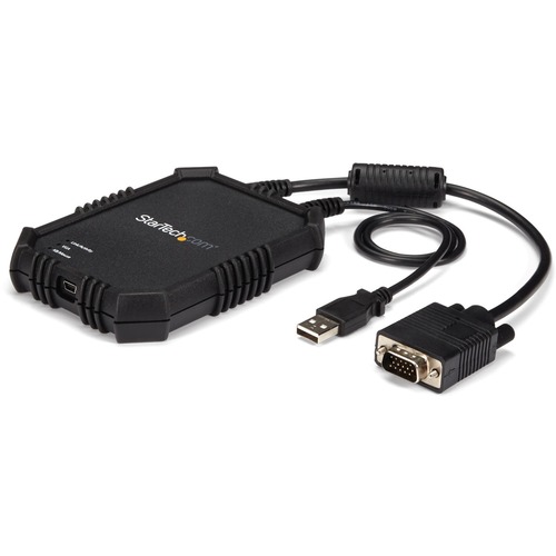 StarTech.com Laptop To Server KVM Console   Rugged USB Crash Cart Adapter With File Transfer And Video Capture 300/500