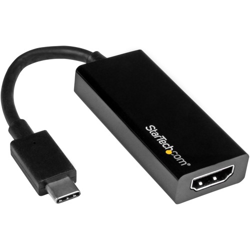 StarTech.com   USB C To HDMI Adapter   4K 30Hz   Black   USB Type C To HDMI Adapter   USB 3.1   Thunderbolt 3 Compatible 300/500