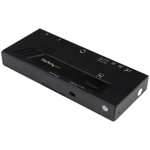 StarTech.com 2 Port HDMI Automatic Video Switch   4K 2x1 HDMI Switch With Fast Switching, Auto Sensing And Serial Control 300/500
