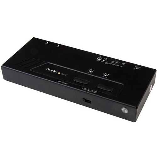 StarTech.com 2x2 HDMI Matrix Switch   4K With Fast Switching, Auto Sensing And Serial Control 300/500