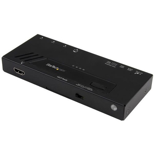 StarTech.com 4 Port HDMI Automatic Video Switch   4K 2x1 HDMI Switch With Fast Switching, Auto Sensing And Serial Control 300/500