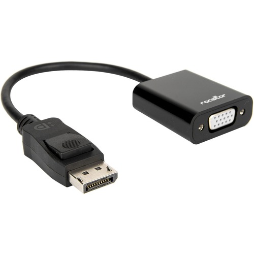 Rocstor DisplayPort To VGA Video Adapter Converter   Cable Length: 5.9" 300/500
