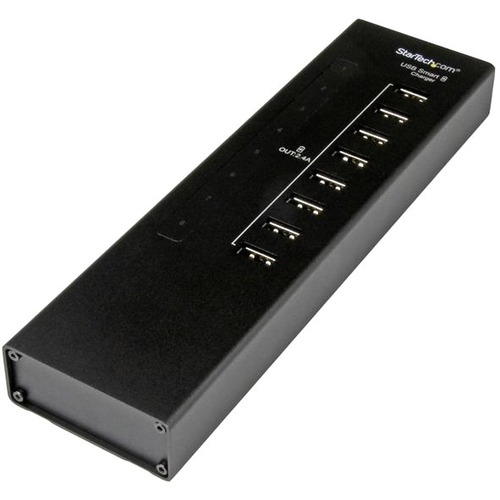 StarTech.com 8 Port Charging Station For USB Devices   96W/19.2A 300/500