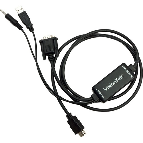 VisionTek VGA To HDMI 1.5M Active Cable (M/M) 300/500