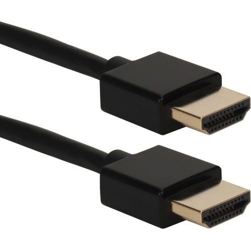QVS 10ft High Speed HDMI UltraHD 4K With Ethernet Thin Flexible Cable 300/500
