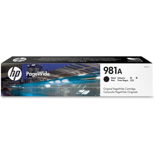 HP 981A | PageWide Cartridge | Black | J3M71A 300/500