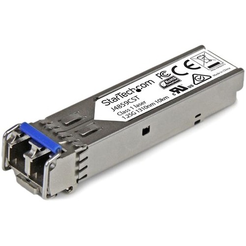 StarTech.com HPE J4859C Compatible SFP Module   1000BASE LX   1GE Gigabit Ethernet SFP 1GbE Single Mode/Multi Mode Fiber Transceiver 10km 300/500