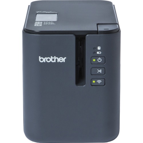 Brother P Touch PT P900W Desktop Thermal Transfer Printer   Monochrome   Tape Print   USB   Serial 300/500