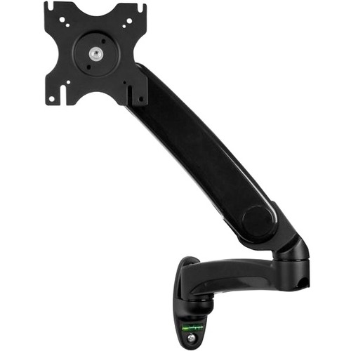 StarTech.com Single Wall Mount Monitor Arm, Gas Spring, Full Motion Articulating, For VESA Mount Monitors Up To 34" (19.8lb/9kg) 300/500