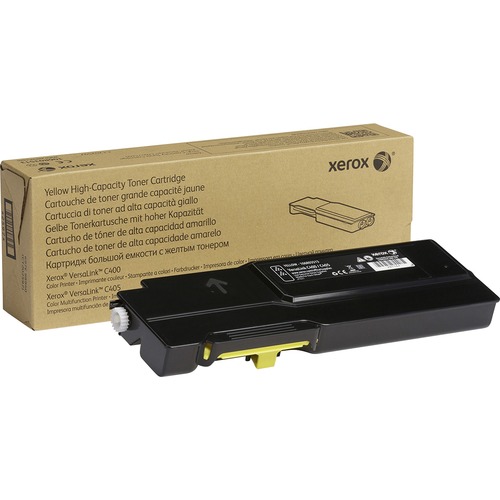Xerox Original High Yield Laser Toner Cartridge   Yellow   1 Each 300/500