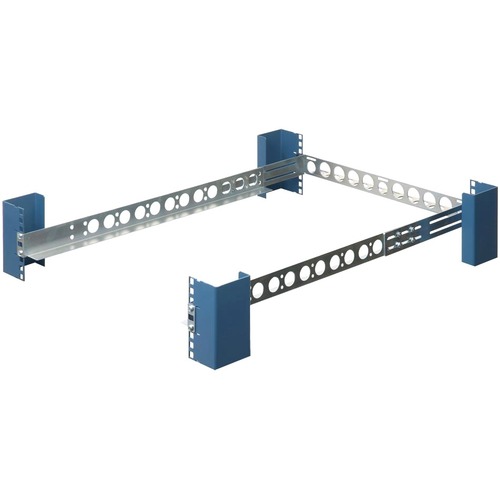 Rack Solutions 1U Universal Rail 24in (D) With Wirebar 300/500
