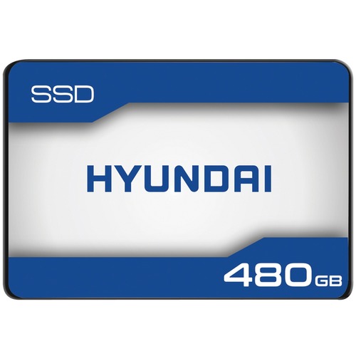 Hyundai 480GB SATA 3D TLC 2.5" Internal PC SSD, Advanced 3D NAND Flash, Up To 550/470 MB/s 300/500