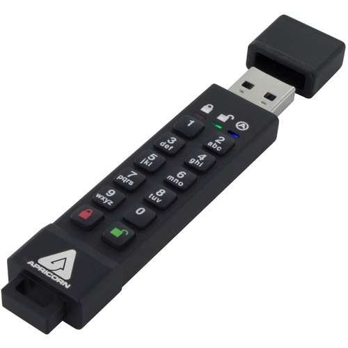 Apricorn 16GB Aegis Secure Key 3z USB 3.1 Flash Drive 300/500
