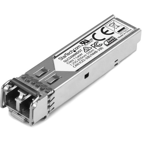 StarTech.com Cisco GLC SX MMD Compatible SFP Module   1000BASE SX   1GE Gigabit Ethernet SFP 1GbE Multimode Fiber MMF Optic Transceiver 300/500
