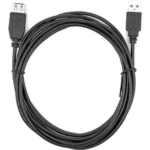 Rocstor Premier 10 Ft USB 2.0 Extension Cable A To A   M/F   Type A Male USB   Type A Female USB   10Ft   Black Extender Cable 300/500