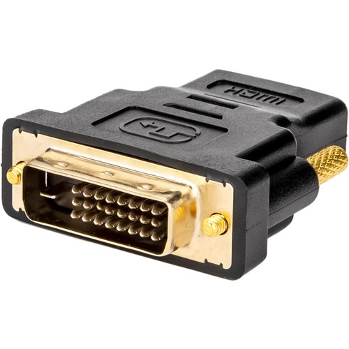 Rocstor Premium HDMI To DVI D Video Cable Adapter   F/M   1 X HDMI Female Digital Audio/Video   1 X DVI D Male Digital Video F/M   Black 300/500