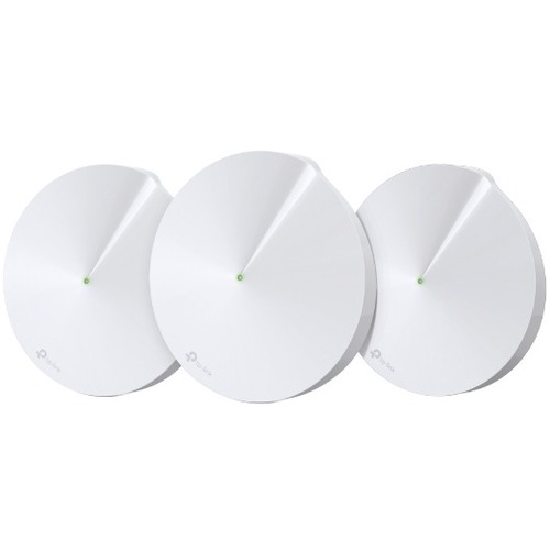 TP Link Deco M5 (3 Pack)   AC1300 Whole Home Mesh Wi Fi System, 3 Pack 300/500