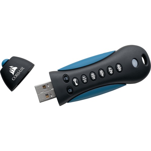 Corsair Flash Padlock 3 64GB Secure USB 3.0 Flash Drive 300/500