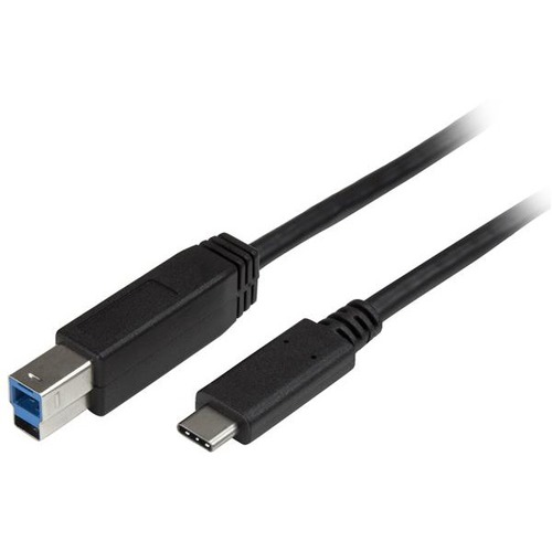 StarTech.com 2m 6 Ft USB C To USB B Printer Cable   M/M   USB 3.0 (5Gbps) USB B Cable   USB C To USB B Cable   USB Type C To Type B Cable 300/500