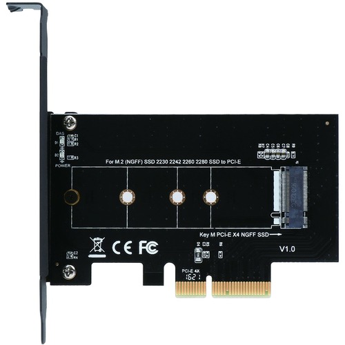 SIIG M.2 NGFF SSD PCIe Card Adapter 300/500
