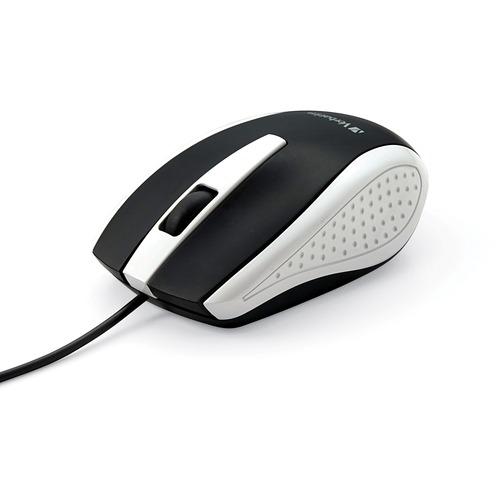Verbatim Corded Notebook Optical Mouse   White 300/500